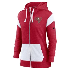 Women's Nike Red/White Tampa Bay Buccaneers Monaco Full-Zip Hoodie -Nike Clothing store 6026082 ALT2
