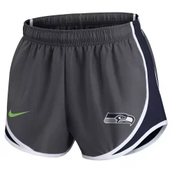 Women's Nike Charcoal Seattle Seahawks Logo Performance Tempo Shorts 5 Women's Nike Charcoal Seattle Seahawks Logo Performance Tempo Shorts -Nike Clothing store 6026312 ALT2