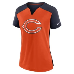 Women's Nike Orange/Navy Chicago Bears Impact Exceed Performance Notch Neck T-Shirt 5 Women's Nike Orange/Navy Chicago Bears Impact Exceed Performance Notch Neck T-Shirt -Nike Clothing store 6026490 ALT2