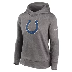 Women's Nike Heathered Charcoal Indianapolis Colts Performance Pullover Hoodie -Nike Clothing store 6027626 ALT2