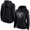 Women's Nike Black Las Vegas Raiders Performance Pullover Hoodie