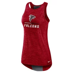 Women's Nike Red Atlanta Falcons High Neck Performance Tank Top -Nike Clothing store 6027758 ALT2