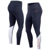 Women's Nike Navy/White Denver Broncos 7/8 Performance Leggings