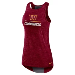 Women's Nike Burgundy Washington Commanders High Neck Performance Tank Top -Nike Clothing store 6027769 ALT2