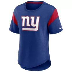 Women's Nike Heathered Royal New York Giants Primary Logo Slub Fashion Top 5 Women's Nike Heathered Royal New York Giants Primary Logo Slub Fashion Top -Nike Clothing store 6028315 ALT2