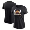 Women's Nike Black Minnesota Vikings Hometown Collection Team T-Shirt