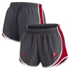 Women's Nike Charcoal Tampa Bay Buccaneers Logo Performance Tempo Shorts