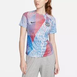 Women's Nike White Barcelona 2022 Pre-Match Top