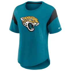 Women's Nike Teal Jacksonville Jaguars Primary Logo Slub Fashion Top 5 Women's Nike Teal Jacksonville Jaguars Primary Logo Slub Fashion Top -Nike Clothing store 6078235 ALT2