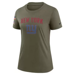 Women's Nike Olive New York Giants 2022 Salute To Service Legend T-Shirt -Nike Clothing store 6082106 ALT2