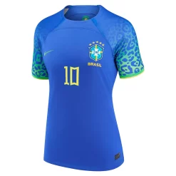 Women's Nike Neymar Jr. Blue Brazil National Team 2022/23 Away Breathe Stadium Replica Player Jersey 5 Women's Nike Neymar Jr. Blue Brazil National Team 2022/23 Away Breathe Stadium Replica Player Jersey -Nike Clothing store 6082229 ALT2