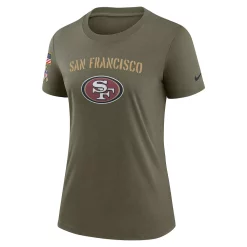 Women's Nike Olive San Francisco 49ers 2022 Salute To Service Legend T-Shirt 5 Women's Nike Olive San Francisco 49ers 2022 Salute To Service Legend T-Shirt -Nike Clothing store 6084073 ALT2