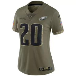 Women's Nike Brian Dawkins Olive Philadelphia Eagles 2022 Salute To Service Retired Player Limited Jersey -Nike Clothing store 6084447 ALT2