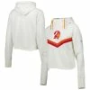 Women's Nike Cream Tampa Bay Buccaneers Historic Performance Pullover Hoodie