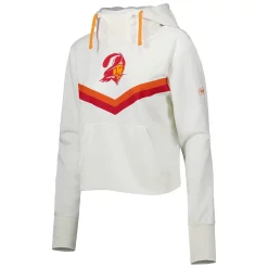 Women's Nike Cream Tampa Bay Buccaneers Historic Performance Pullover Hoodie -Nike Clothing store 6086978 ALT2
