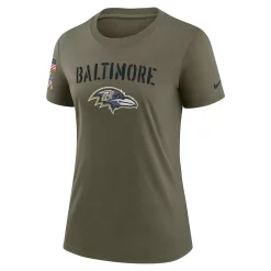 Women's Nike Olive Baltimore Ravens 2022 Salute To Service Legend T-Shirt 5 Women's Nike Olive Baltimore Ravens 2022 Salute To Service Legend T-Shirt -Nike Clothing store 6106104 ALT2
