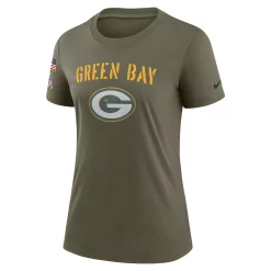 Women's Nike Olive Green Bay Packers 2022 Salute To Service Legend T-Shirt 5 Women's Nike Olive Green Bay Packers 2022 Salute To Service Legend T-Shirt -Nike Clothing store 6106128 ALT2
