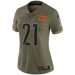 Women's Nike Sean Taylor Olive Washington Commanders 2022 Salute To Service Retired Player Limited Jersey 5 Women's Nike Sean Taylor Olive Washington Commanders 2022 Salute To Service Retired Player Limited Jersey -Nike Clothing store 6111846 ALT2