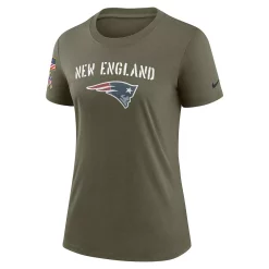 Women's Nike Olive New England Patriots 2022 Salute To Service Legend T-Shirt -Nike Clothing store 6112587 ALT2