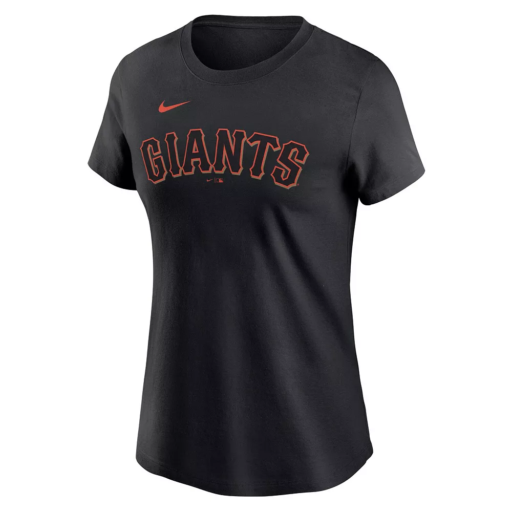 Women's Nike Alyssa Nakken Black San Francisco Giants Name & Number T-Shirt 3 Women's Nike Alyssa Nakken Black San Francisco Giants Name & Number T-Shirt - Image 3