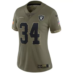 Women's Nike Bo Jackson Olive Las Vegas Raiders 2022 Salute To Service Retired Player Limited Jersey -Nike Clothing store 6113947 ALT2