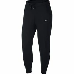 Women's Nike Dri-FIT Get Fit French Terry Training Joggers -Nike Clothing store 6121212 Black White