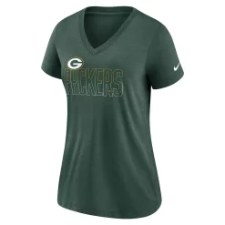 Women's Nike Heathered Green Green Bay Packers Lock Up Tri-Blend V-Neck T-Shirt 5 Women's Nike Heathered Green Green Bay Packers Lock Up Tri-Blend V-Neck T-Shirt -Nike Clothing store 6126889 ALT2