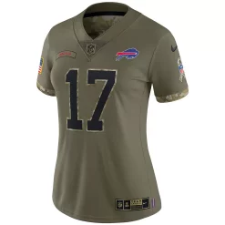 Women's Nike Josh Allen Olive Josh Allen 2022 Salute To Service Limited Jersey 5 Women's Nike Josh Allen Olive Josh Allen 2022 Salute To Service Limited Jersey -Nike Clothing store 6127440 ALT2