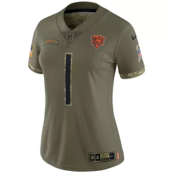 Women's Nike Justin Fields Olive Justin Fields 2022 Salute To Service Limited Jersey 5 Women's Nike Justin Fields Olive Justin Fields 2022 Salute To Service Limited Jersey -Nike Clothing store 6129727 ALT2