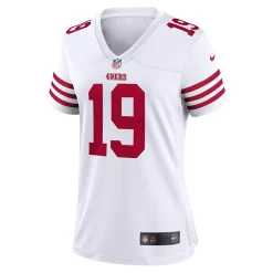 Women's Nike Deebo Samuel White San Francisco 49ers Player Game Jersey 5 Women's Nike Deebo Samuel White San Francisco 49ers Player Game Jersey -Nike Clothing store 6134273 ALT2