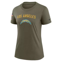 Women's Nike Olive Los Angeles Chargers 2022 Salute To Service Legend T-Shirt 5 Women's Nike Olive Los Angeles Chargers 2022 Salute To Service Legend T-Shirt -Nike Clothing store 6158142 ALT2