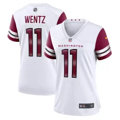 Women's Nike Carson Wentz White Washington Commanders Game Jersey