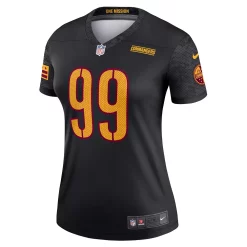 Women's Nike Chase Young Black Washington Commanders Alternate Legend Jersey 5 Women's Nike Chase Young Black Washington Commanders Alternate Legend Jersey -Nike Clothing store 6160648 ALT2