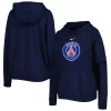 Women's Nike Navy Paris Saint-Germain Varsity Raglan Tri-Blend Pullover Hoodie