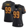 Women's Nike Chase Young Black Washington Commanders Alternate Game Player Jersey