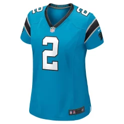 Women's Nike D.J. Moore Blue Carolina Panthers Game Jersey -Nike Clothing store 6163868 ALT2
