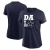 Women's Nike Navy Dallas Cowboys Hometown Collection Team T-Shirt