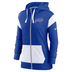 Women's Nike Royal/White Buffalo Bills Plus Size Monaco Full-Zip Hoodie -Nike Clothing store 6186658 ALT2