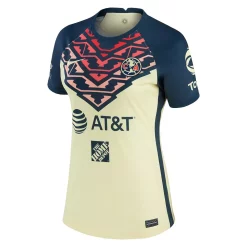 Women's Nike Henry Martín Yellow Club America 2021/22 Home Breathe Stadium Replica Player Jersey -Nike Clothing store 6189051 ALT2