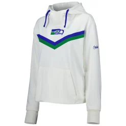 Women's Nike Cream Seattle Seahawks Historic Performance Pullover Hoodie -Nike Clothing store 6209849 ALT2