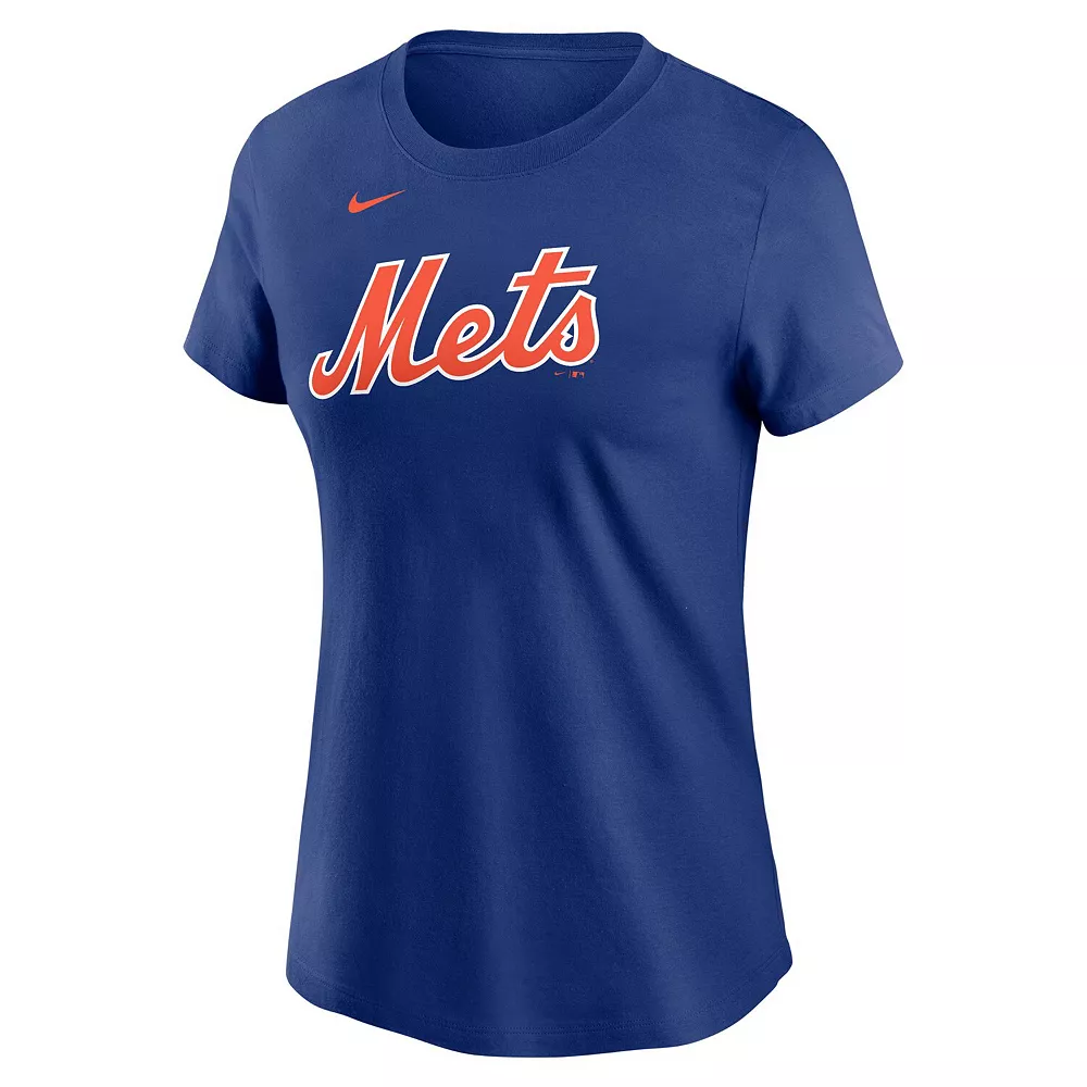 Women's Nike Justin Verlander Royal New York Mets 2023 Name & Number T-Shirt 3 Women's Nike Justin Verlander Royal New York Mets 2023 Name & Number T-Shirt - Image 3